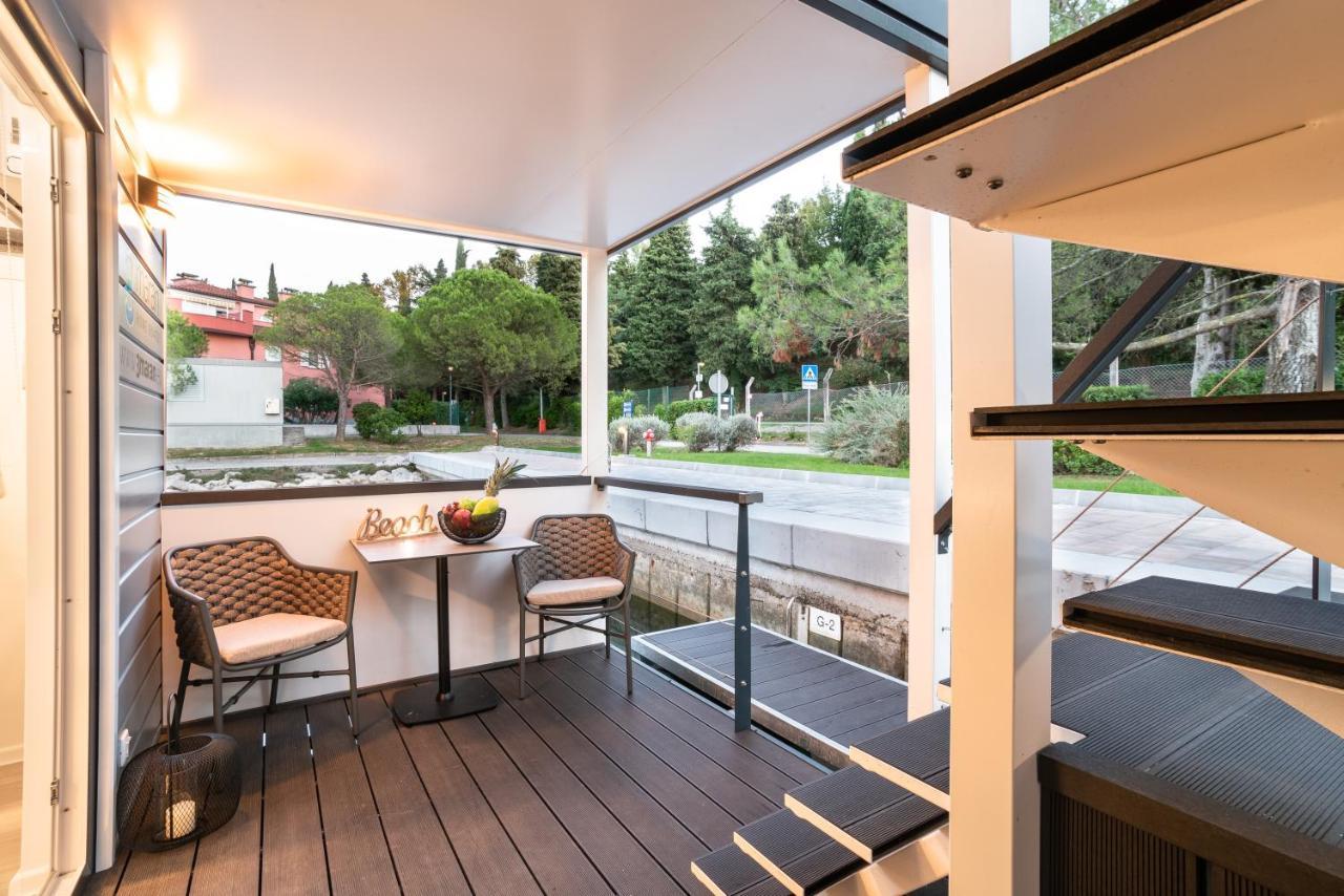 The Sea Lodges Portoroz - Bootshaus Floating Sea House Ngoại thất bức ảnh